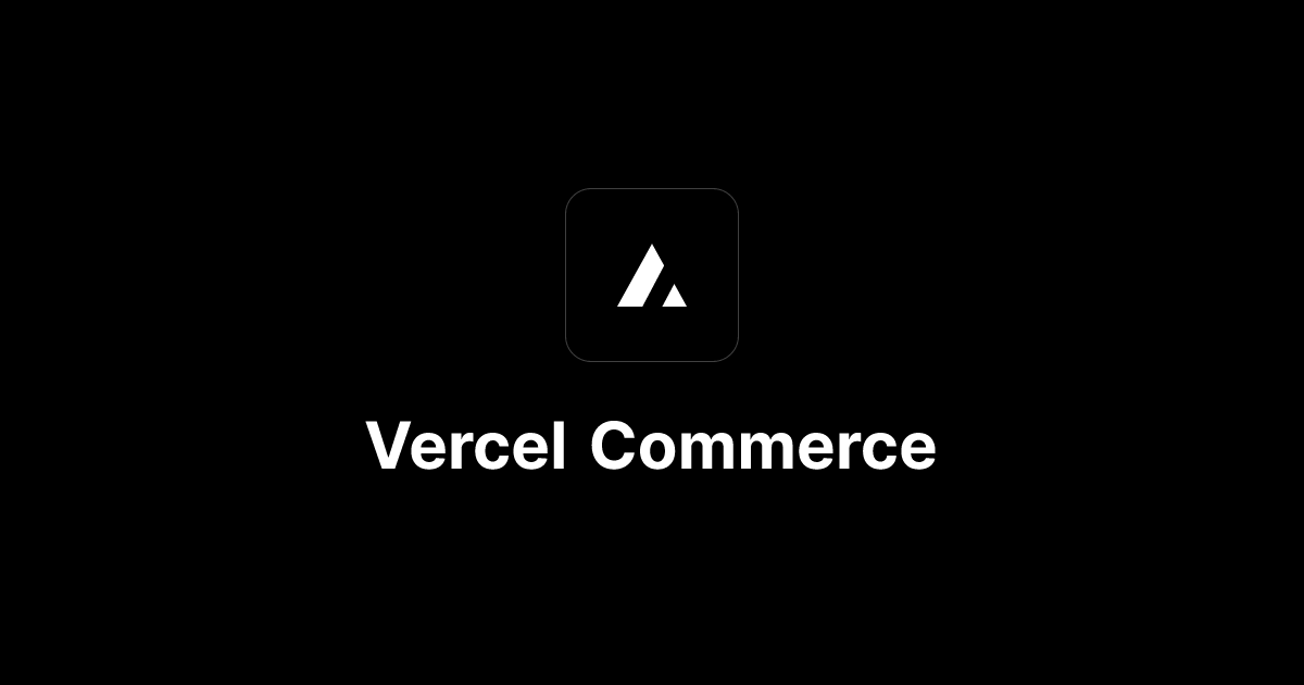 Vercel Commerce